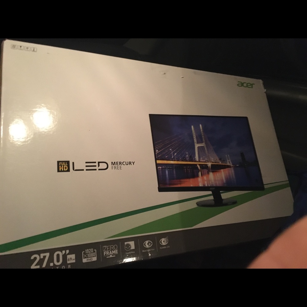 Acer 27” monitor